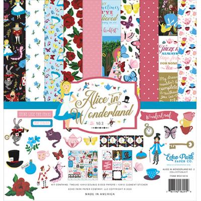 Echo Park  Alice in Wonderland No. 2 Designpapier - Collection Kit